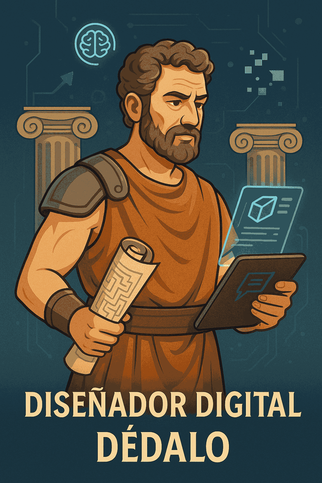 Ilustración de Dédalo